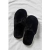Dámske papučky čierne