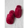 Dámske papučky bordové