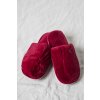 Dámske papučky bordové
