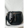Crossbody ľadvinka čierna