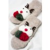 Rukavice s vianočným motívom
