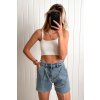 Džínsové šórtky s retiazkou