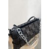 Preplietaná crossbody kabelka