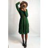 Lurexové šaty zelené