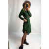 Lurexové šaty zelené