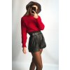cribs, cribs oblečenie, dámske oblečenie, cribs eshop, slovenský eshop, rýchle dodanie, darček pre ňu, darček na vianoce, sveter, šaty, sukňa, kožené kraťasy, koženkové šórtky, 057