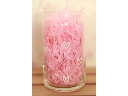 Sklenička - Jemné srdíčka