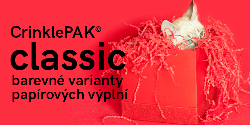 CrinklePAK barevná papírová výplň