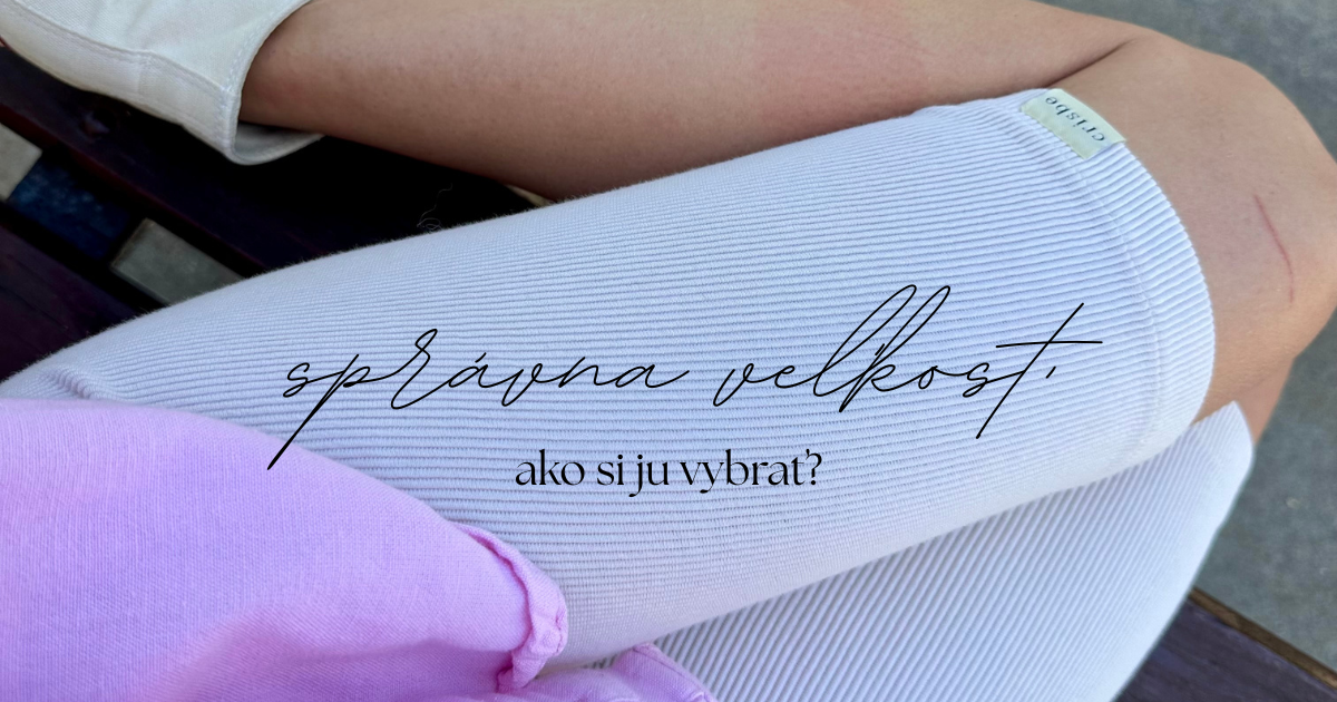 Ako si vybrať správnu veľkosť - rebrovaný materiál
