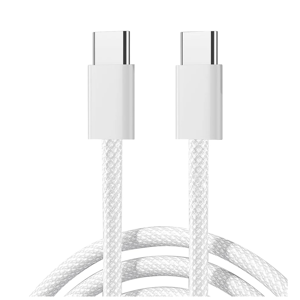 Ben Series opletený datový a nabíjecí kabel 60W (Type C na Type C) 1 m