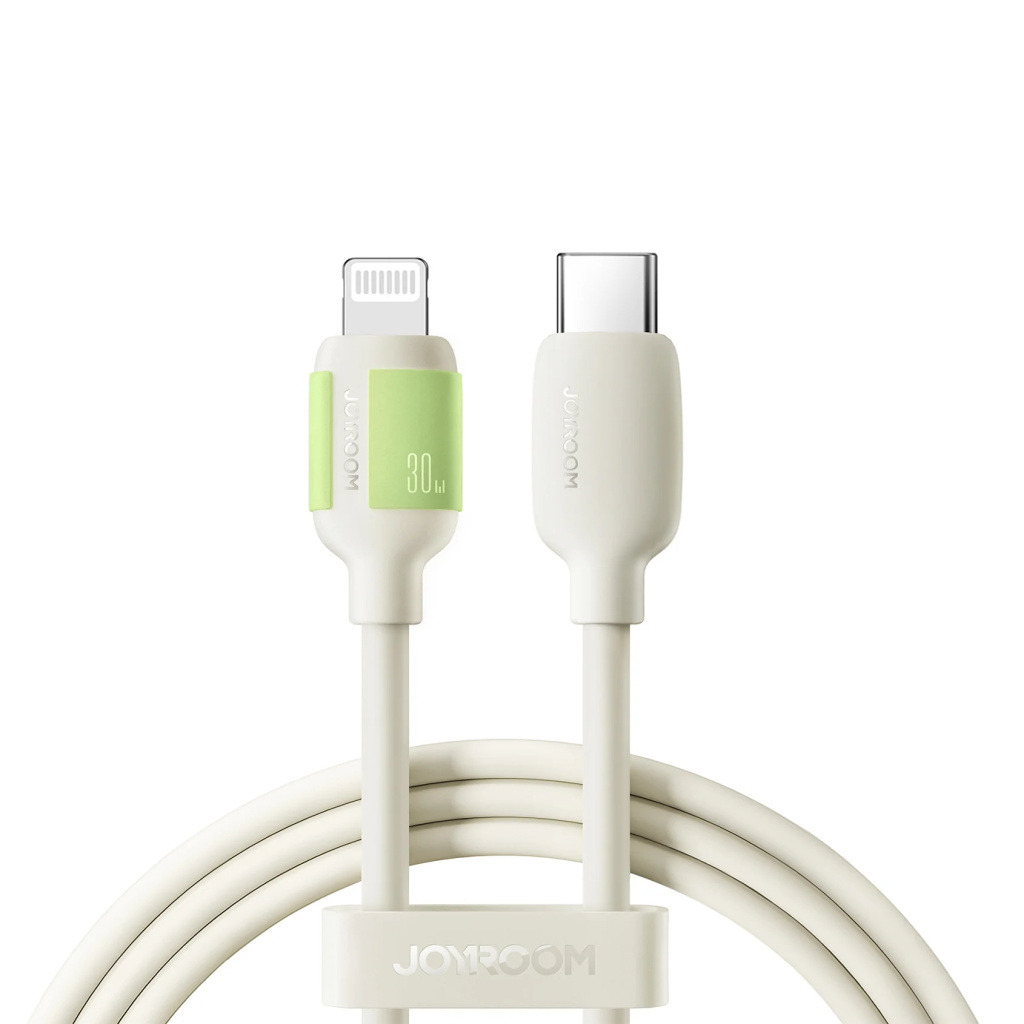Rychlonabíjecí datový kabel Type C na Lightning 30 W (1,2m)