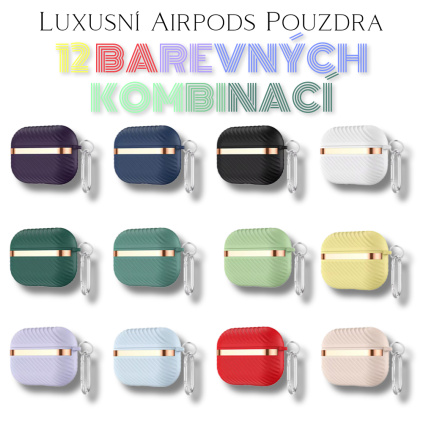 Airpods pouzdra crystal skin