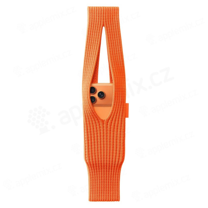 pouzdro tasticka pro apple iphone pletena oranzova