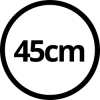 45 cm