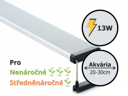 akvarijni svetlo chihiros B20 pro nenarocne rostliny