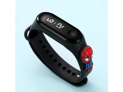 Detské digitálne hodinky - Spiderman - náramok