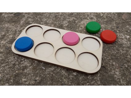 Crokinole keeper 8 na odkladání kamenů 3 crokinoleboards.cz, fababaga.cz crokinole game hra