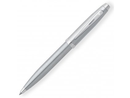 Sheaffer 100, kuličkové pero, chrom  Brushed Chrome