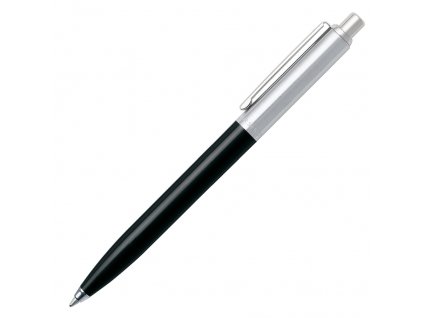 Sentinel, kuličkové pero, black barrel/brushed chrome  v papírové krabičce