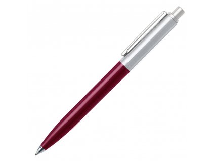 Sentinel, kuličkové pero, burgundy barrel/brushed chrome  v papírové krabičce