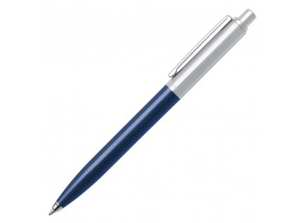 Sentinel, kuličkové pero, blue barrel/brushed chrome  v papírové krabičce
