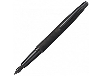ATX, plnicí pero, černé kartáčované  Brushed Black