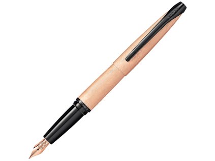 ATX, plnicí pero, růžově-zlaté kartáčované Brushed Rose Gold