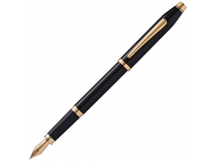 Century II, plnicí pero, černé s pozlacením  Classic Black