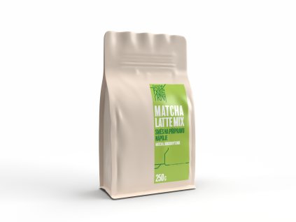 Matcha latte mix 250g Bok levý