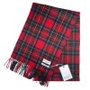 Tartanový šál z jahňacej vlny - Royal Stewart