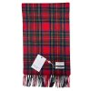 Tartanový šál z jahňacej vlny - Royal Stewart