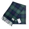 Tartanový šál z jahňacej vlny - Mackenzie