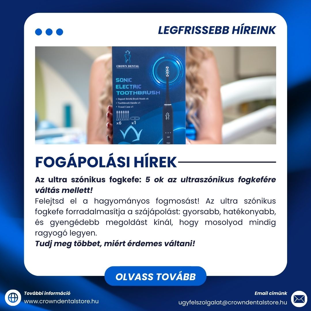 5 előny a szónikus elektromos fogkefe mellett