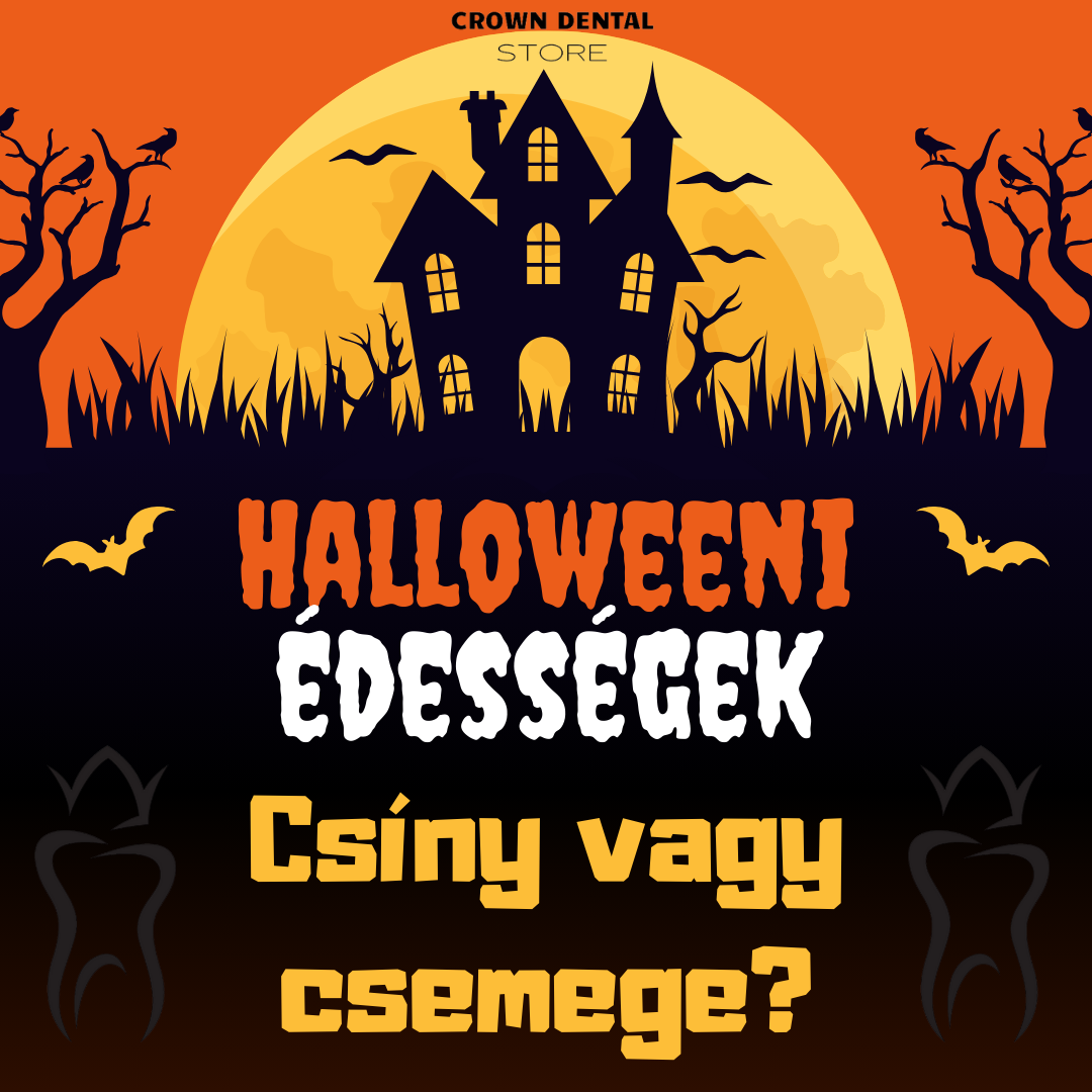 Halloweeni Cukorkák és a Fogak: Hogyan óvjuk a mosolyunkat édességevés után?