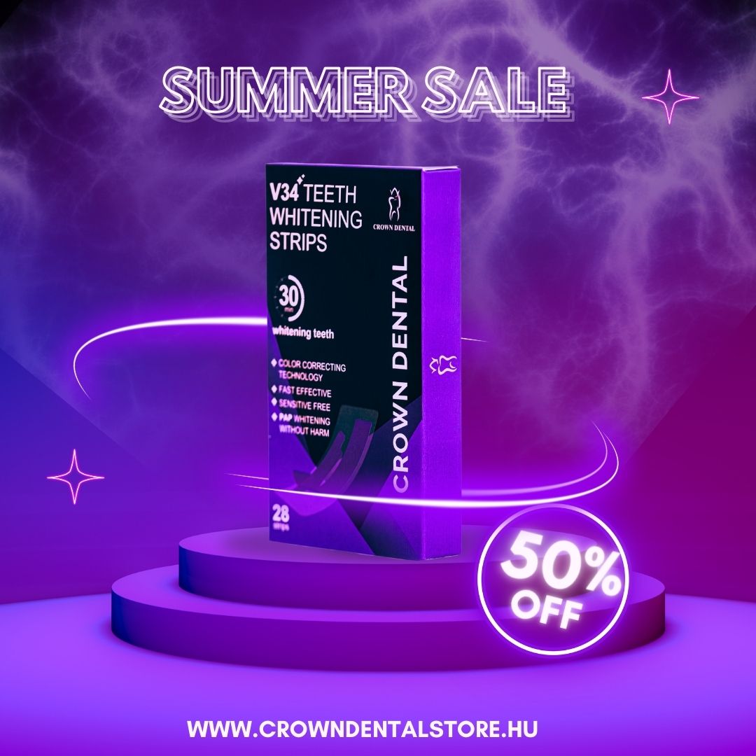 Az otthoni fogfehérítés még sosem volt ilyen egyszerű!