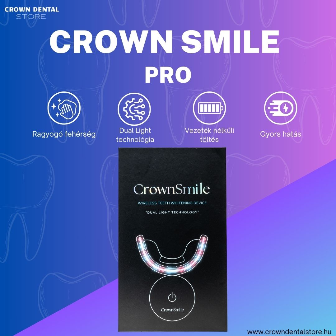 Crown Smile Fogfehérítő Szett – Az Otthoni Fogfehérítés Új Szintje