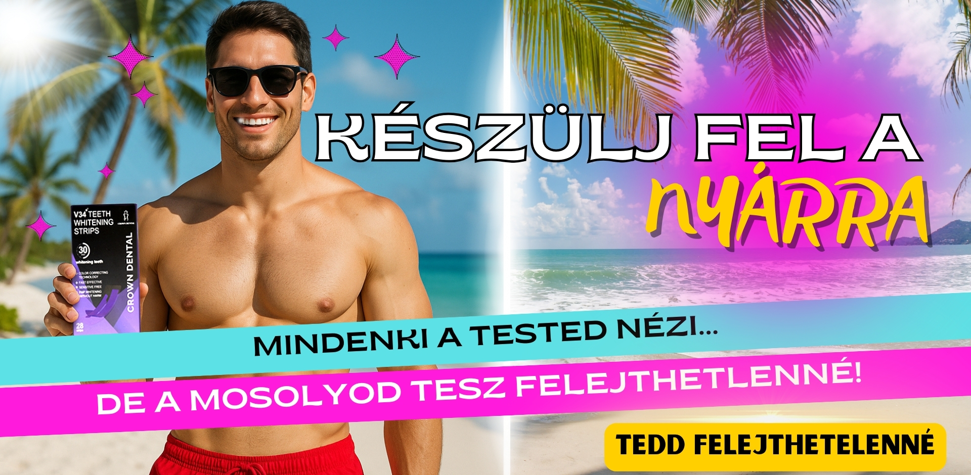 Készülj fel a nyárra egy ragyogó mosollyal!