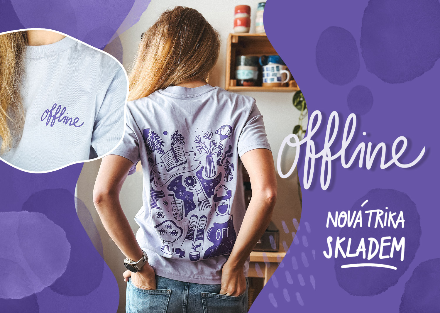 levandulový nádech