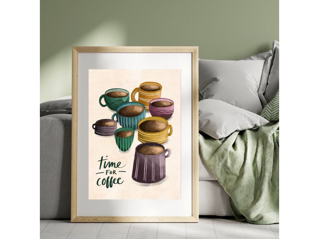 Grey Minimalist Art Wall Frame Mockup Instagram Post
