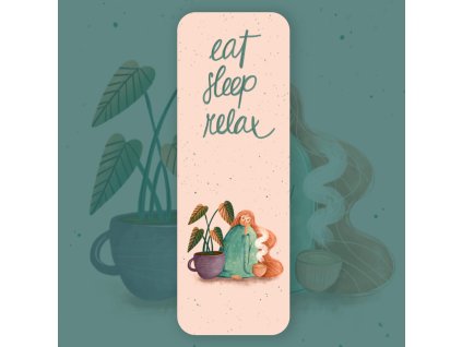 produkt záložka eat sleep read