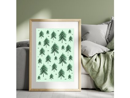 Grey Minimalist Art Wall Frame Mockup Instagram Post (6)