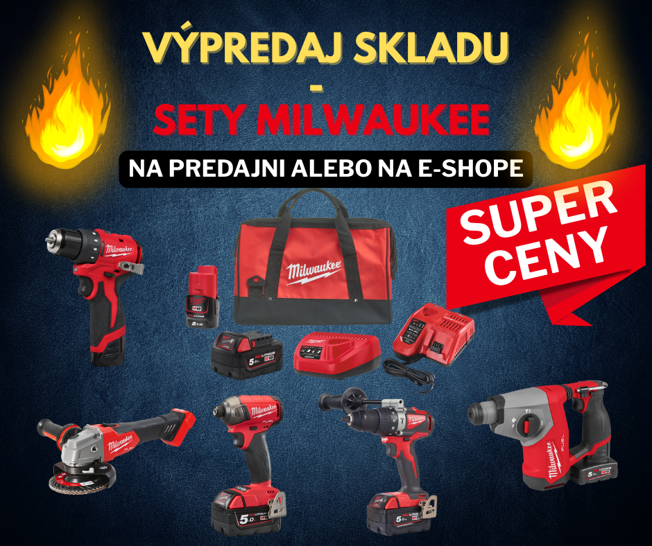 Akcia SETY MILWAUKEE