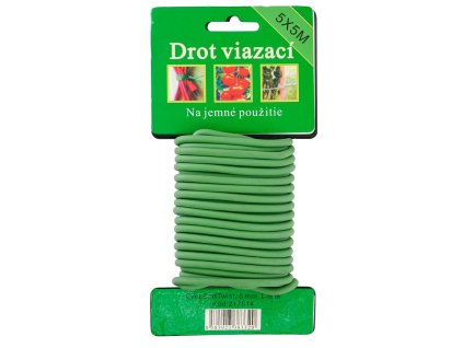 Drôt SoftTwist, 5 mm, L-5 m, viazací, záhradný