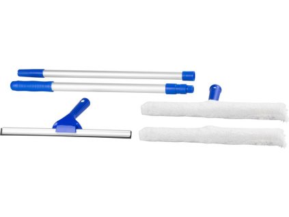 Suprava stierka na okná Neco 20-0102-13, 2x230 mm, leštička, násada