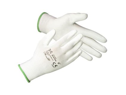 Rukavice ST BROTULA White 07/S záhradné, biele