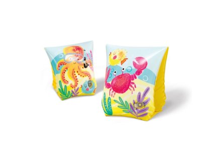 Rukávniky Intex® 58652, Tropical Buddies, detské, nafukovacie, do vody, 230x150 mm