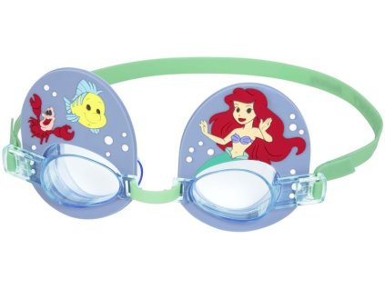 Okuliare Bestway® 9103C Little Mermaid DELUXE GOGGLES Ariel, plavecké, do vody
