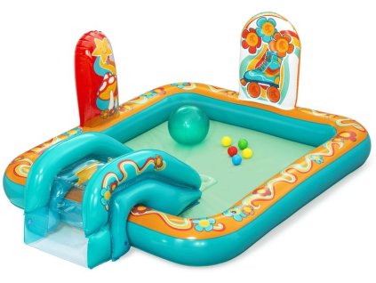 Bazén Bestway® Retro Groove Play Center detský, nafukovací, 152x74 cm