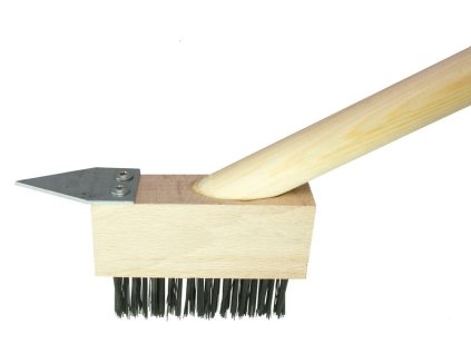 Kefa GECO SFG, 100x40x35 mm, na zámkovú dlažbu, drevená násada 140 cm