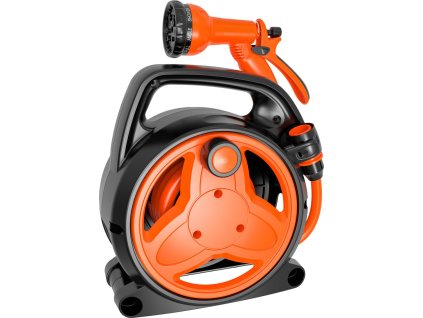 Navíjač Strend Pro Garden, so záhradnou hadicou, pištoľ, 10m, 5/16"